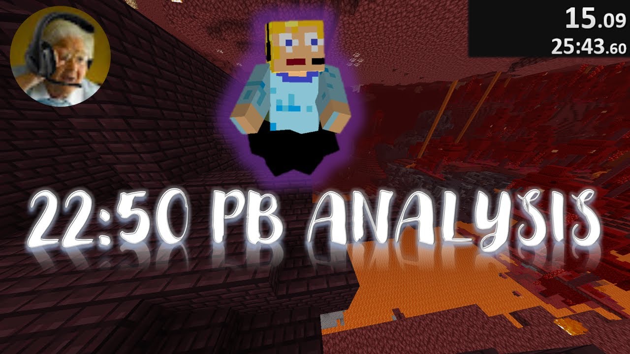 RSG 22:50 PB Analysis l Minecraft Speedrunning