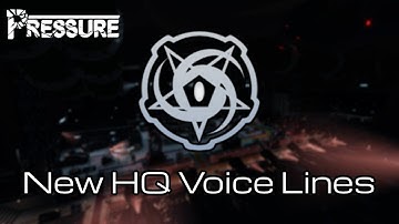 Roblox Pressure - New HQ Voice Lines [Submarine Bay + Operation Heartburn]