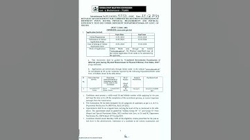 Odisha Excise SI Notification