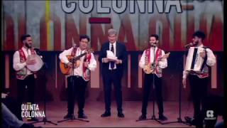 QUARTET FOLK - Ospiti a Quinta Colonna rete4