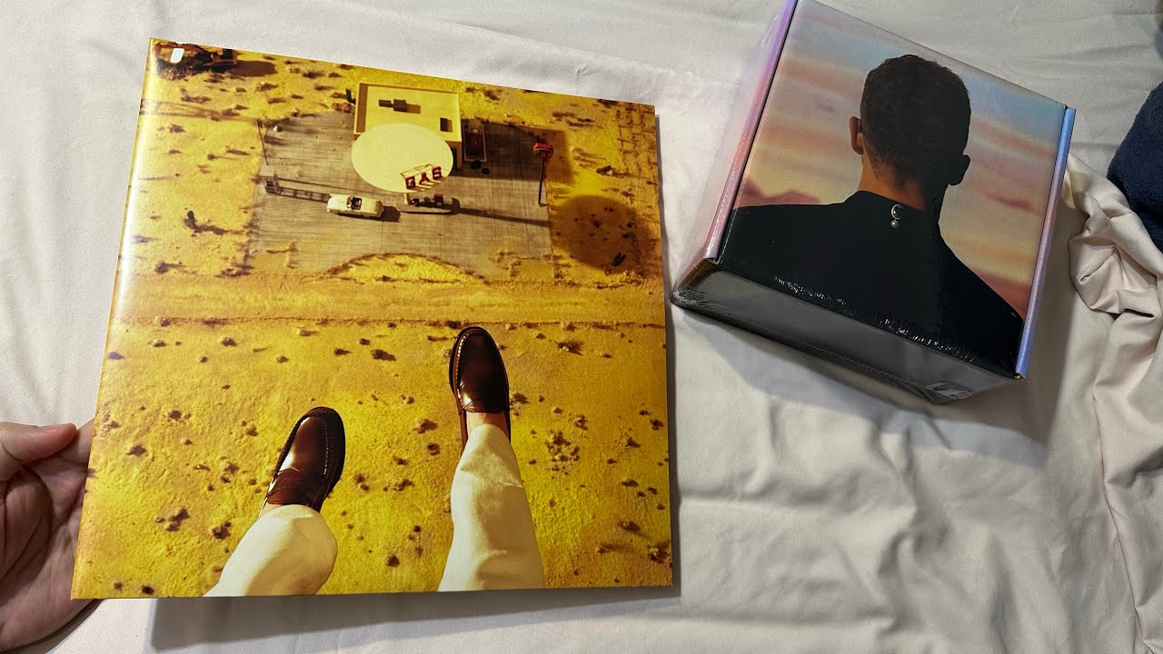 Justin Timberlake EVERYTHING I THOUGHT IT WAS deluxe Vinyl and Deluxe CD + shirt unboxing