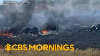 Apache helicopter crashes in Texas, killing 2 crew members and sparking wildfire