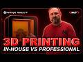In-House vs Professional 3D Printing | When Outsourcing Makes Sense