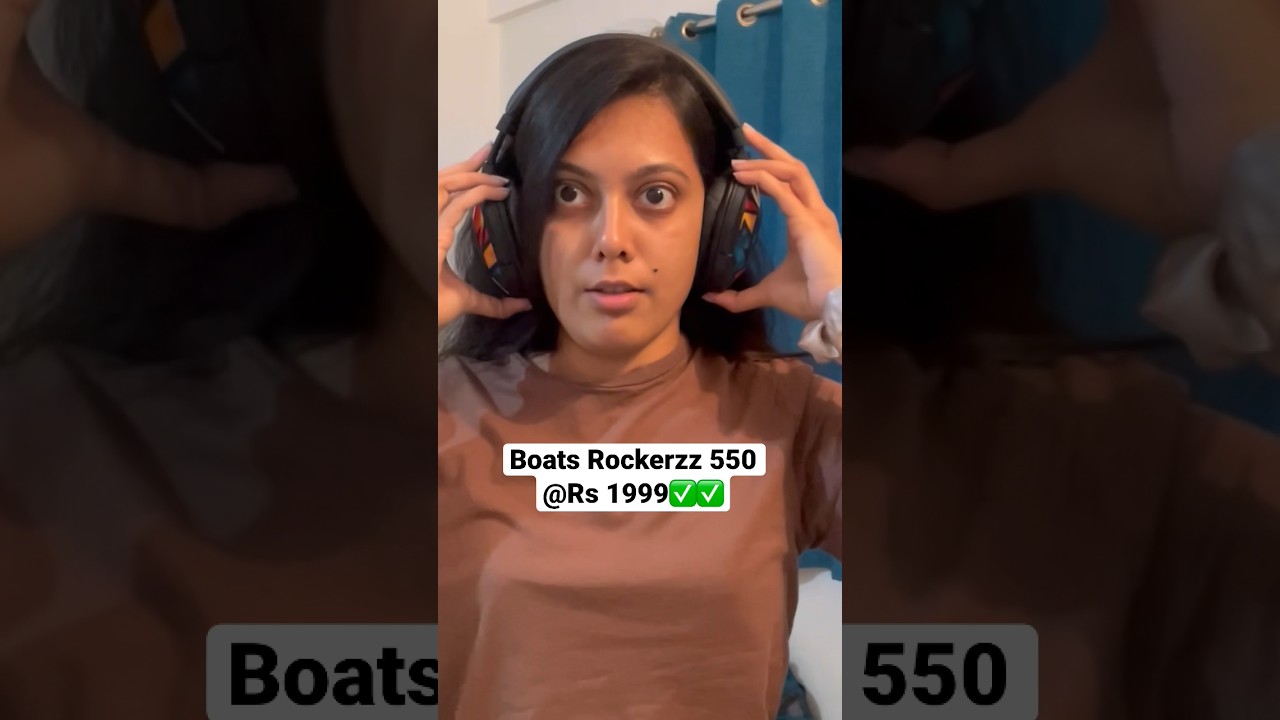 Распаковка наушников Boat Rockerzz 550 ✅ 