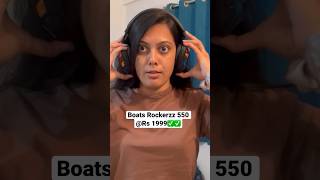 Unboxing Headphone Boat Rockerzz 550 ✅  #boat #headphones #unboxingvideo screenshot 2
