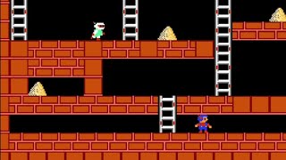 Lode Runner 1983 , Stage - 2