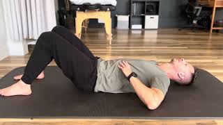 Hook-Lying Breathing (Lower Ribs)