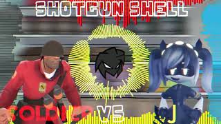 Shotgun Shell But it Soldier (TF2) Vs J (Murder Drones) | FNF: Entity Cover | Cross Between 3