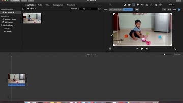 iMovie How to Create Camera Panning Effect Ken Burns