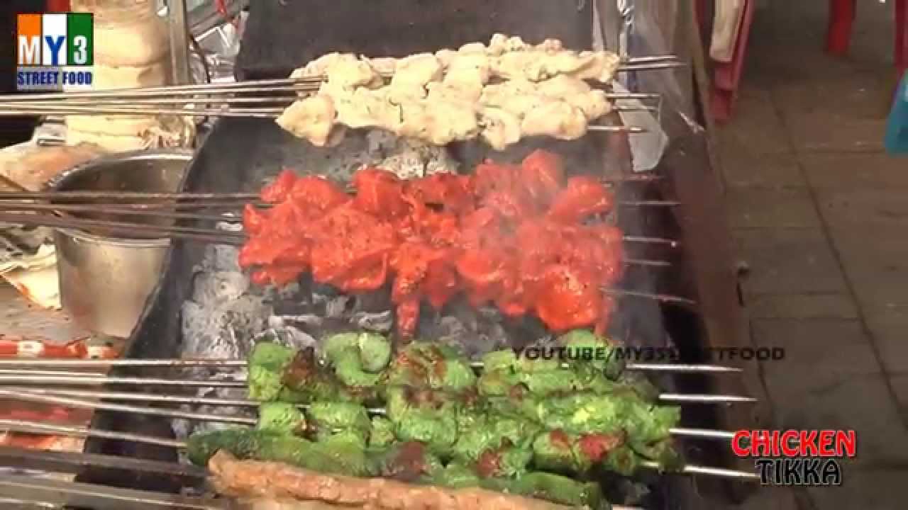 CHICKEN TIKKA | GOA STREET FOOD | INDIAN STREET FOOD street food