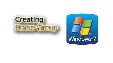Creating a Home Group (home network) in Windows 7