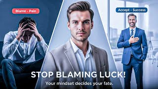 Stop Blaming Luck | Change Your Mindset....Luck Is Not the Problem, Mindset Is...Luck vs Hard Work 
