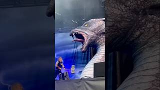 Jörmungandr twists and turns, mighty in his wrath. 🗡️🐉🌊