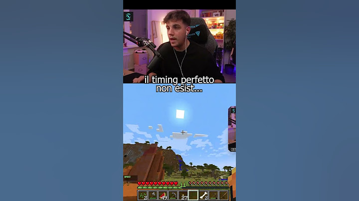 IL TIMING PERFETTO NON ESIST.....  #minecraft