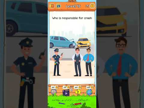 Braindom 2 level 43 who is responsible for  crash?