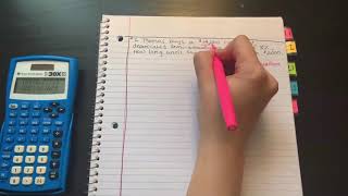 Target 4D Setting up and Solving Exponential Equations from Context