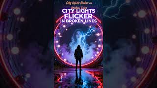 City lights flicker in broken lines ⚡ Dark Synthwave Industrial Rap | Neon Nacht Emotionale Musik