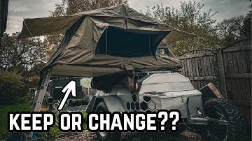 Overland trailer build. Roof tent time. 