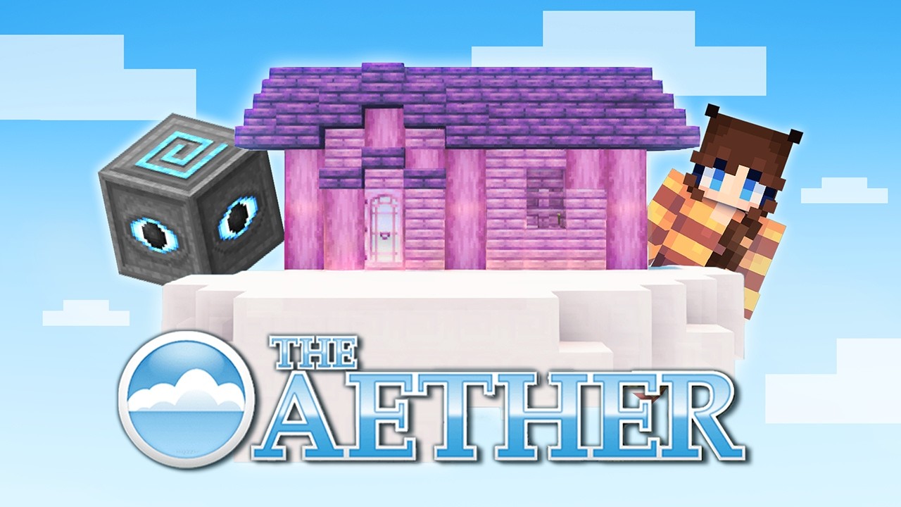 I Played the Minecraft Aether for the FIRST TIME!
