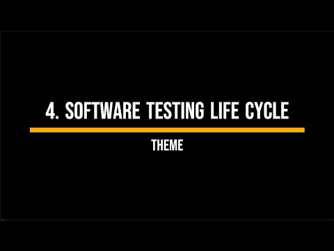 SQA 4. Software Testing Life Cycle - YouTube