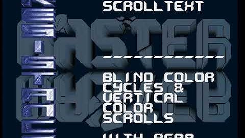 Raster Master - Amiga demo 2024