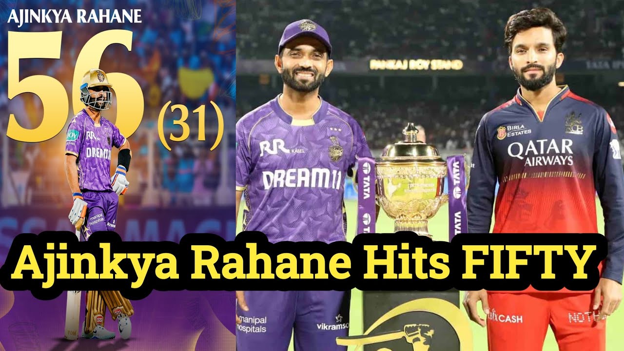 Ajinkya Rahane Hits FIFTY!