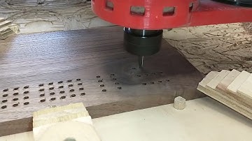 Cribbage Board CNC Drill And Vcarve Part 1