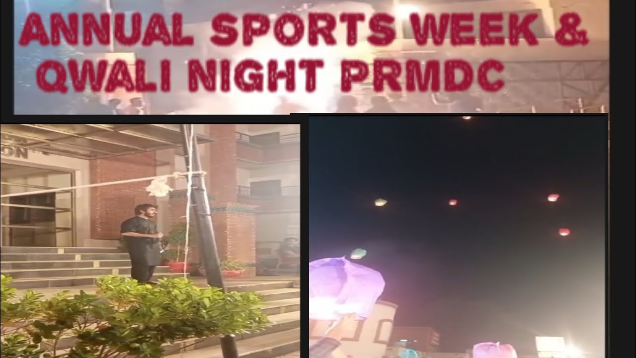 Annual sports week & Qwali night PRMDC🎉🥳 enjoying🥰 Fun💃