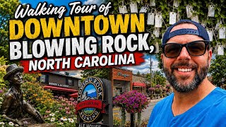 Walking Tour of Downtown Blowing Rock, North Carolina | Shops, Restaurants & More