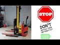 How to fix a dead electric forklift (Battery reconditioning) #lifehacks