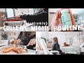 COLLEGE NIGHT ROUTINE 2021: cooking & cleaning, lots of homework, healthy gut talk & more!
