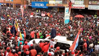 Mbale: Bobi Wine sets new record of the biggest crowd in his ongoing national tour