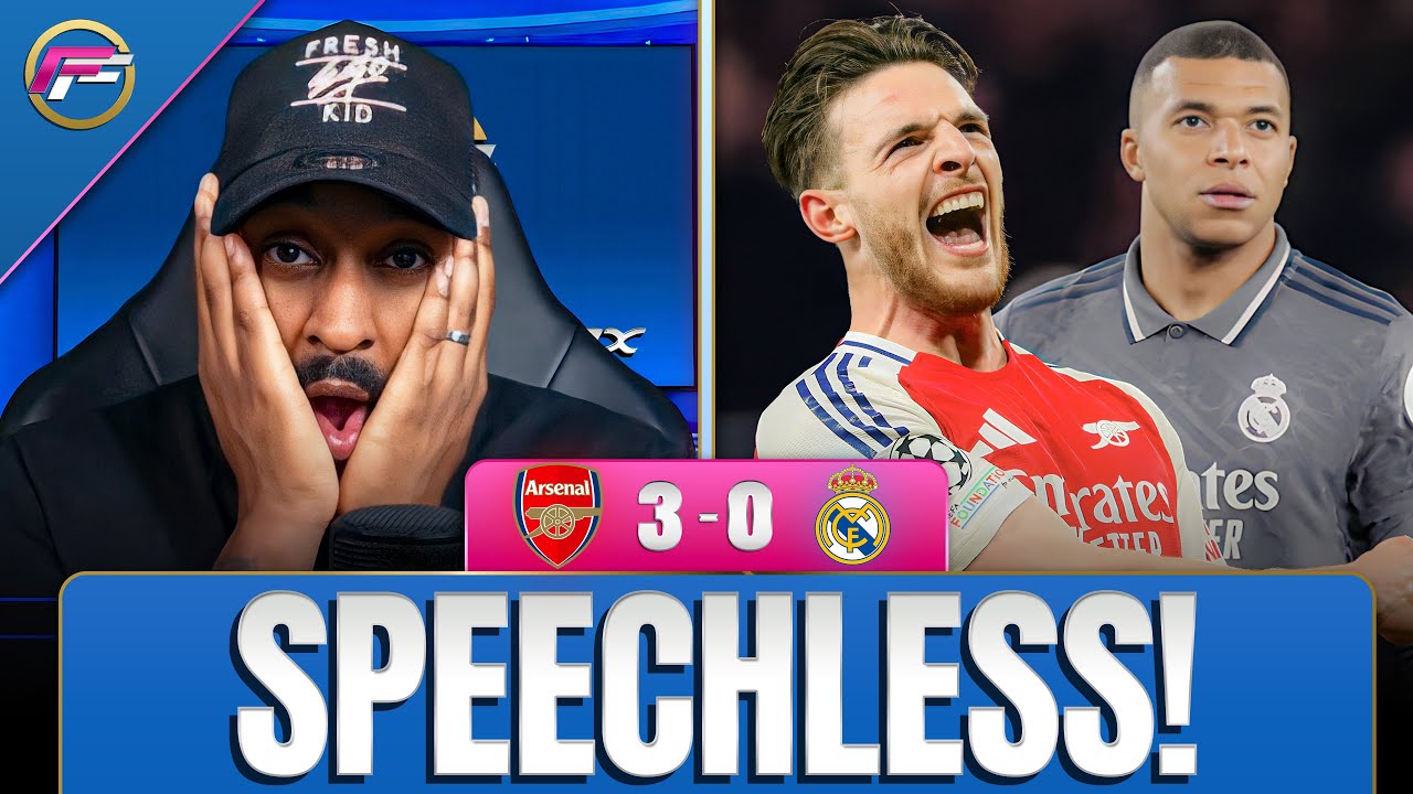 Arsenal SMASH Real Madrid 😱 | RESPECT RICE! | Flex Reacts