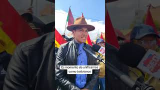 René Yahuasi pide la Unidad para defender al pueblo