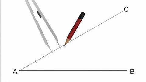 Engineering Drawing-How to Divide Line in Equal Parts.