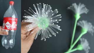 : How To Make Very Easy and Beautiful Plastic Bottle Flower - Plastic Bottle Craft -Bottle Art