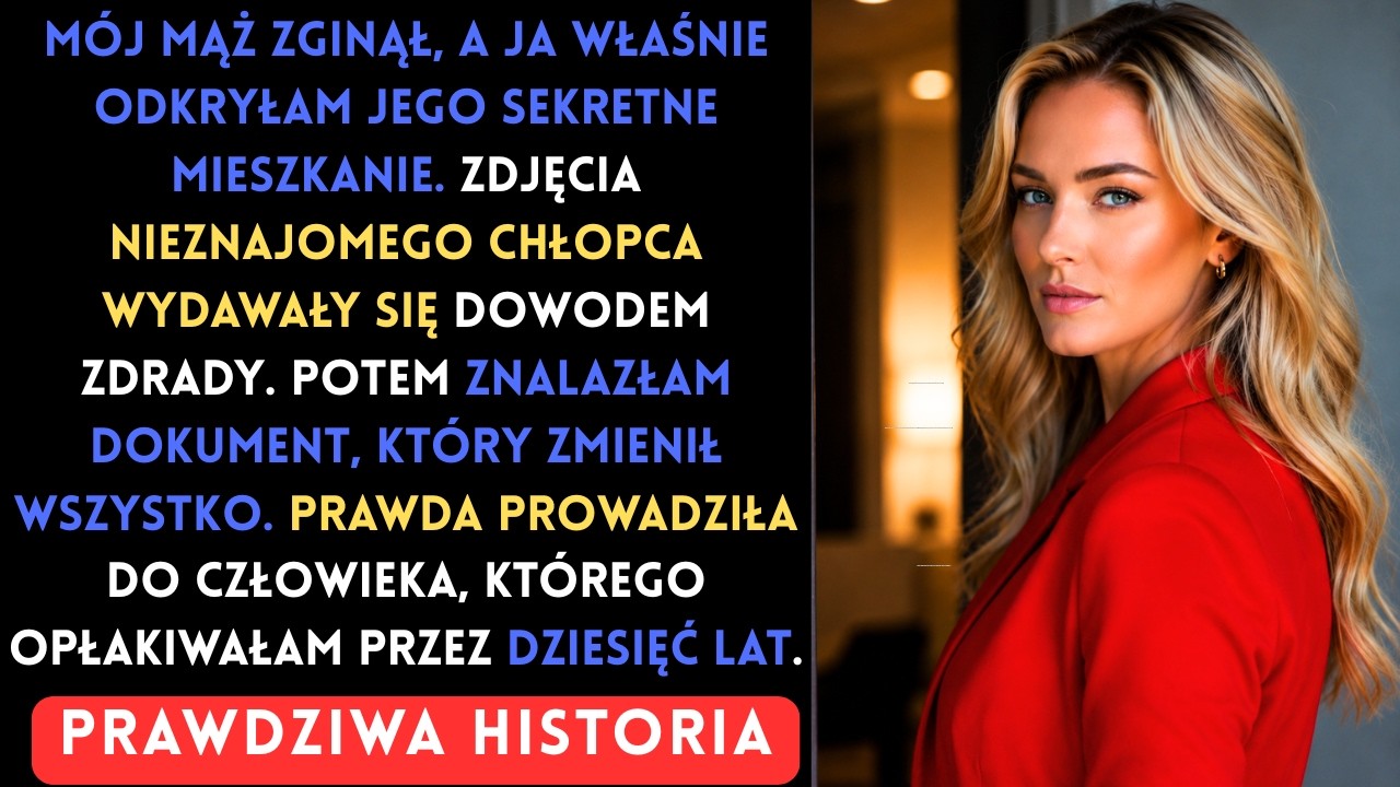 Kiedy kobieta po pogrzebie wcisnęła mi do ręki klucz i powiedziała, że coś powinna zobaczyć, myślałam, że czeka mnie konfrontacja z kochanką męża. Zamiast tego znalazłam mieszkanie pełne zdjęć...