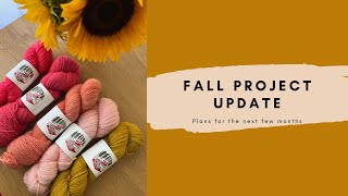 Fall Project Update + Plans for the Next Few Months