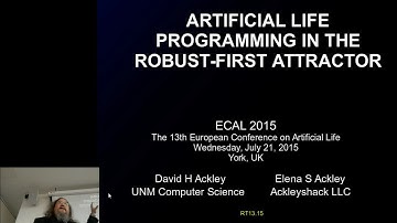 Robust-first computing: Announcing ULAM at ECAL 2015