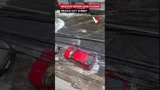 Celebrity Mexico City Street Turns Into River As 48-inch Water Pipe Ruptures | VERTEX Net Worth