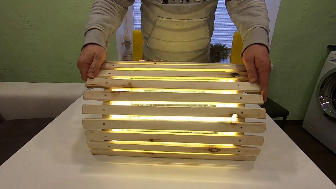 Светильник в парилку, баню своими руками. A lamp in a steam room, a ...