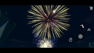 Quick firework show using the old fuse | fireworks simulator 3d