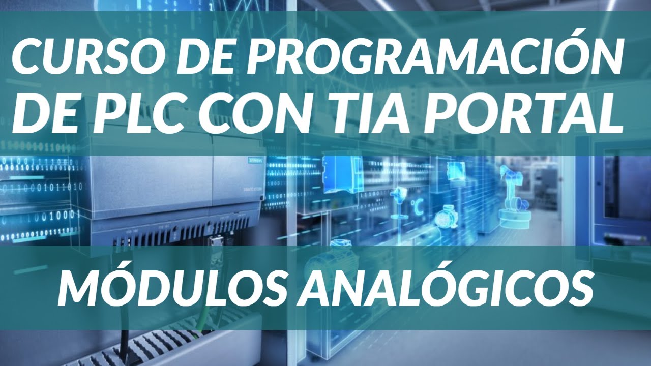 ENTRADAS y SALIDAS ANALÓGICAS TIA Portal✅ ▶ Como usar los Módulos PLC de E/S Analógicas Siemens🚀