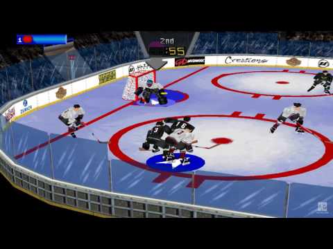 Wayne Gretzky's 3D Hockey '98 PS1 Gameplay HD