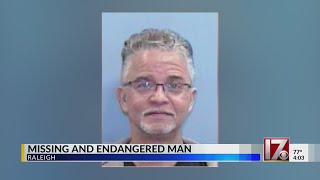 Raleigh police looking for missing and endangered man