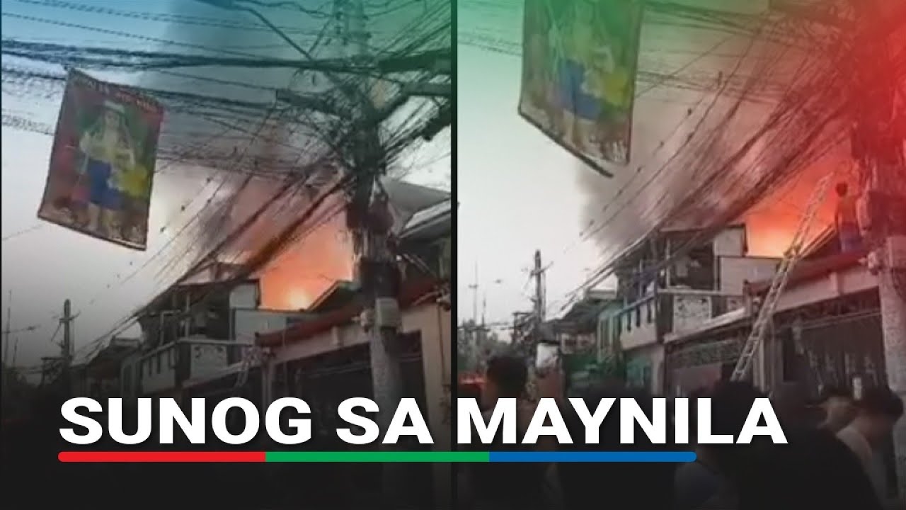 5 bahay natupok sa Sta. Ana, Maynila