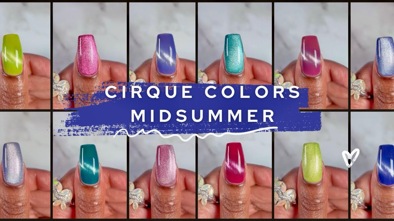 NEW Cirque Colors - Midsummer | Cat-Eye & Aura Swatches & Comparisons