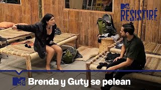 Brenda y Guty se pelean muy intenso | MTV Resistiré T2
