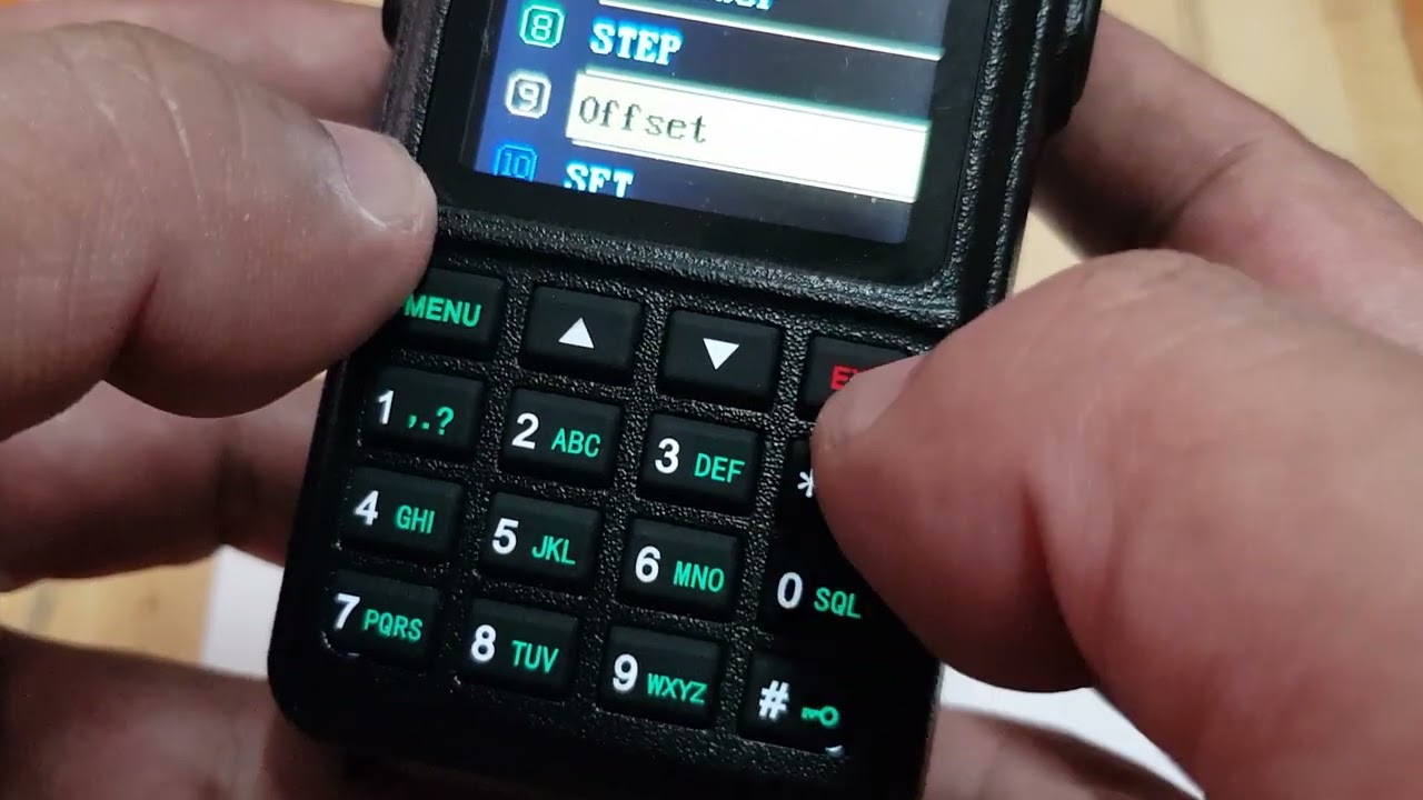 วิธีตั้งค่ารีพีทเตอร์ Motorola GP999 Plus