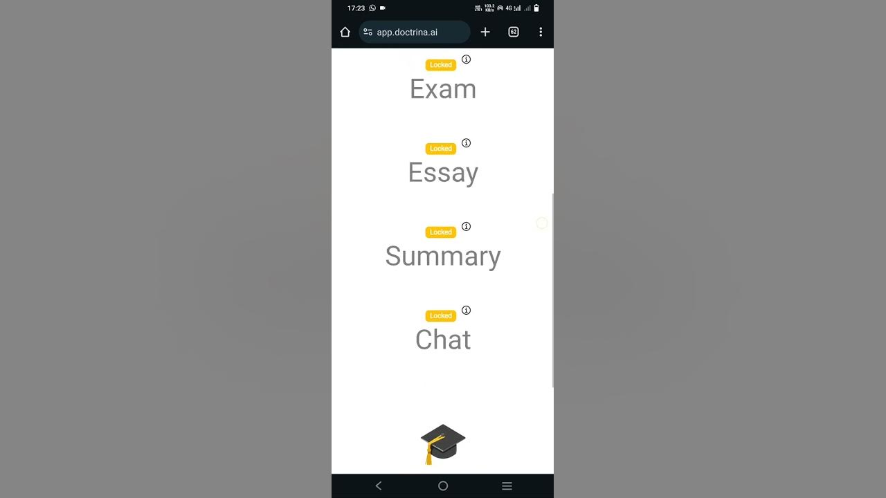 free doctrina AI tool ( how to use to generate exam )